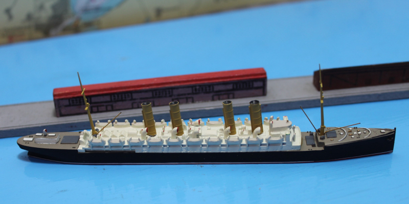 Passagierschiff "Kaiser Wilhelm der Grosse" graubraune Decks (1 St.) GER 1897 Mercator M 401